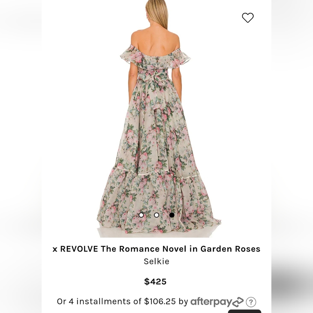Long floral dress